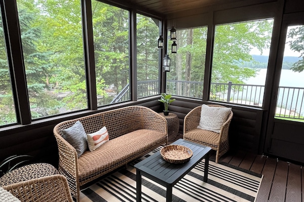 TV connectée, cheminée