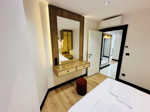 Appartement Deluxe, vue ville | Literie de qualité supérieure, chambres insonorisées