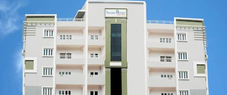 Fachada de la propiedad