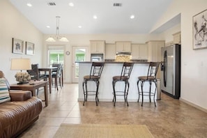 Interior - This 3 bedroom beach house is the PERFECT space to get “A Wave From It All! "  (Crystal Beach)