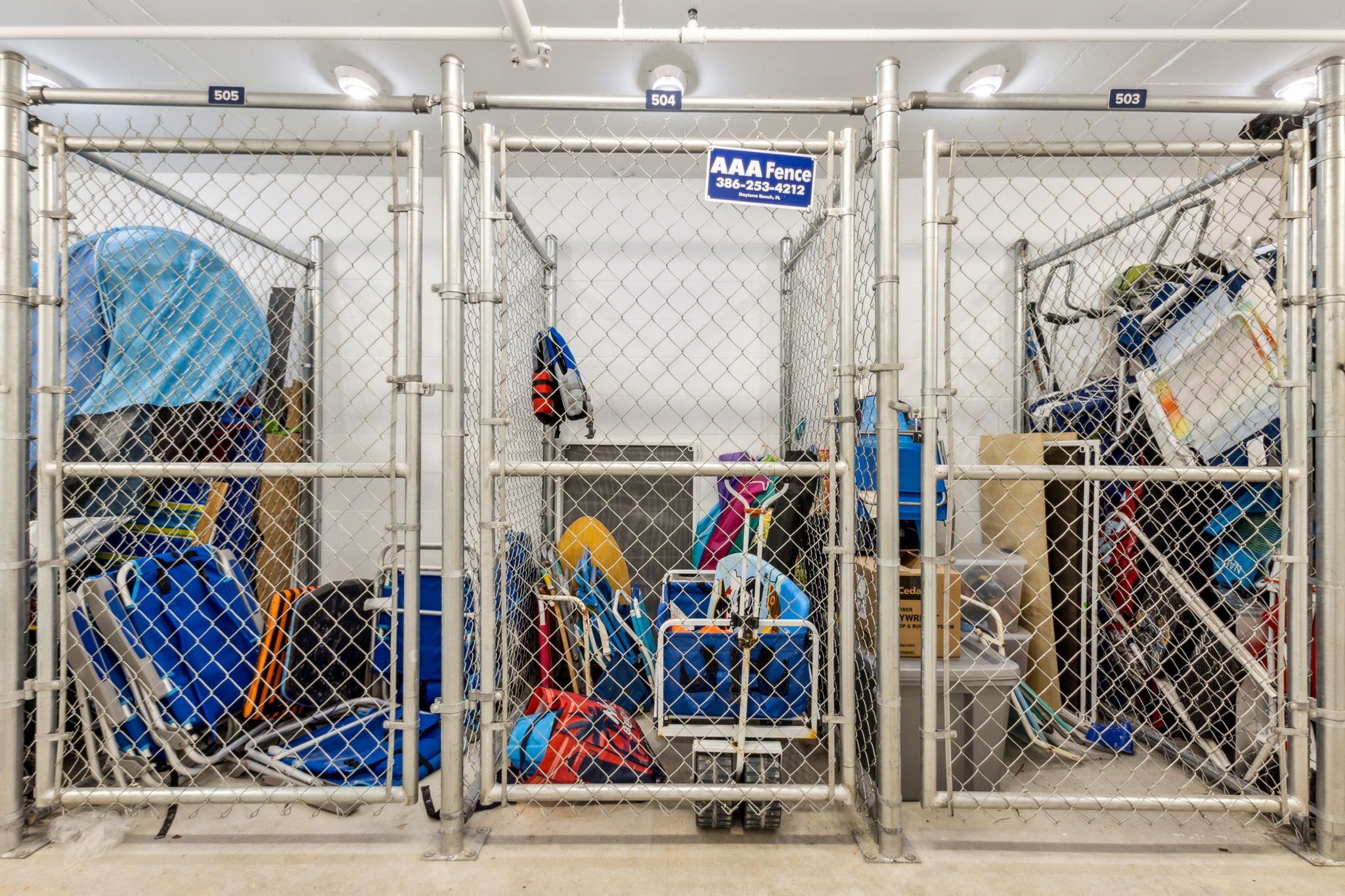 Unit 504 Beach storage locker for our guests