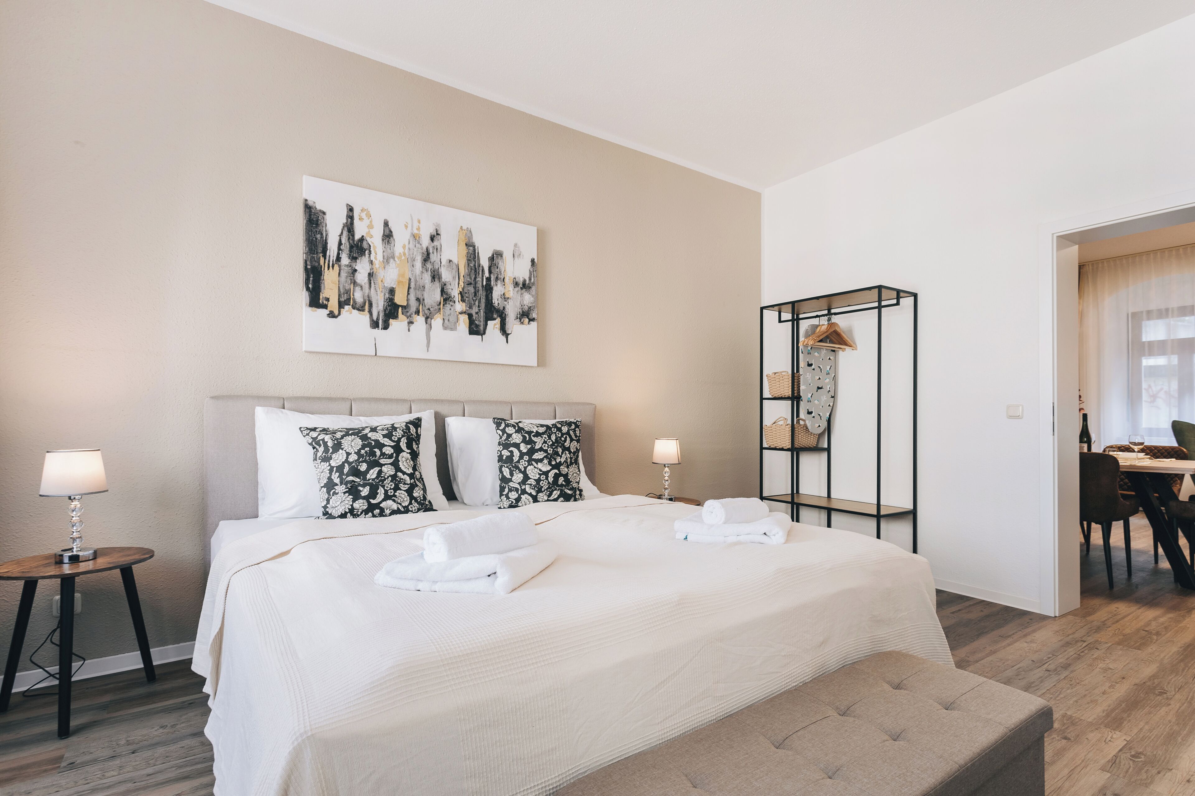 2 Schlafzimmer, Bügeleisen/Bügelbrett, Reisekinderbett, kostenloses WLAN