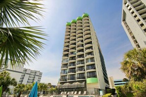 Exterior - Steps to the Beach, Ocean Views, King Bed, Pool (Myrtle Beach)