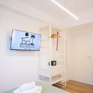 1 habitación, cubrecamas y colchones con efecto memoria 
