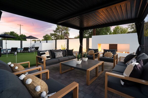 Restaurante al aire libre
