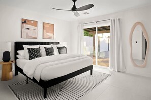 3 Schlafzimmer, Schreibtisch, Bügeleisen/Bügelbrett, Reisekinderbett