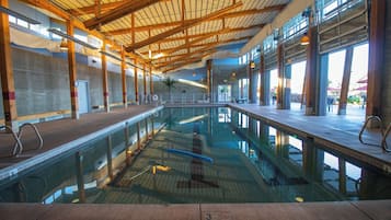 Indoor pool, outdoor pool