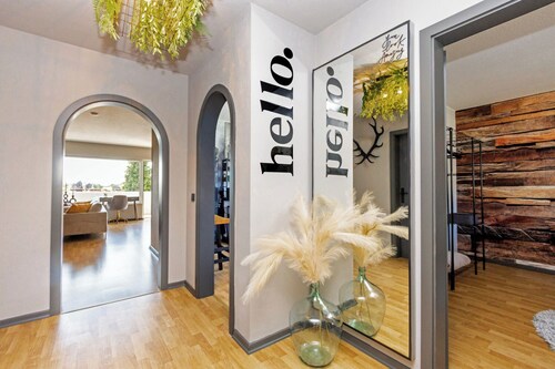 Stylish and cozy two-room apartment with balcony in the Bergisches Land 