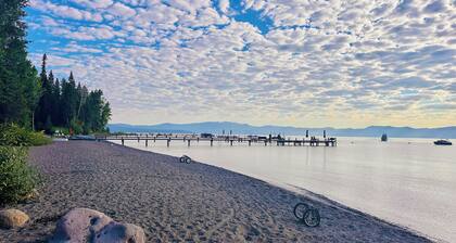 3-Bedroom Tahoe Retreat, Steps to the Lake, Private Pier, Minutes to Ski Resorts