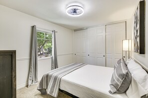3 chambres, bureau, fer et planche Ă repasser, accĂšs Internet
