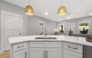 Unclassified image, 5 of 41, button - Welcome to Fins! Private Pool! 2 Min walk to Beach (Panama City Beach)