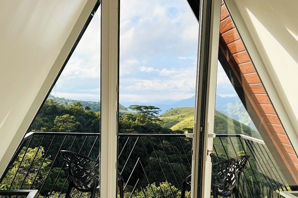Cabin, Balcony, Mountain View | Terrace/patio