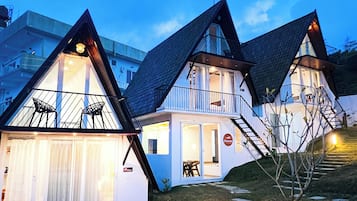 Front of property – evening/night