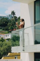 Comfort Apartment, Balcony, Pool View | Private kitchen | Electric kettle, blender, cookware/dishes/utensils, cleaning supplies