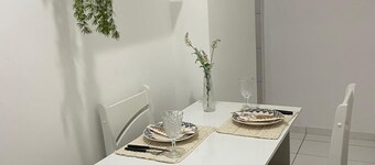 Viva o sonho Apt com ar no Sim