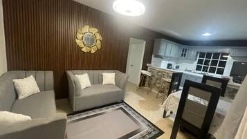 Smart-tv en een stereo