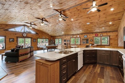Charming Lakefront Cabin with Private Dock & Gorgeous Views