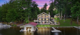 Charming Lakefront Cabin with Private Dock & Gorgeous Views