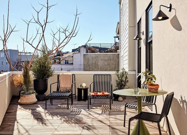 Restauration en plein air