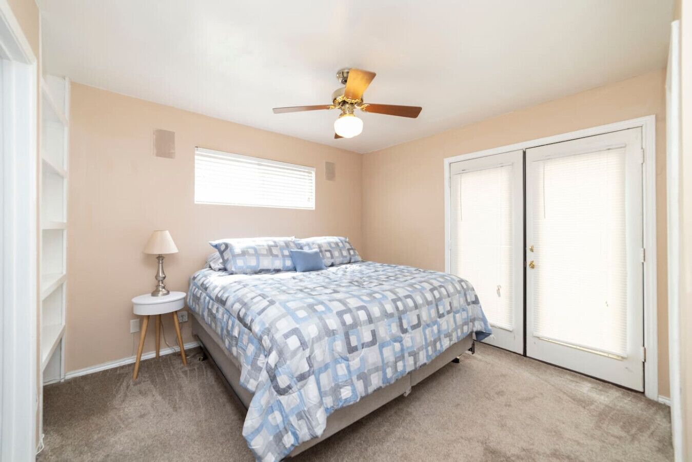 2 bedrooms, desk, iron/ironing board, free WiFi
