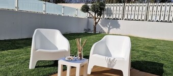 Beautiful apartment with garden 500m from the sea and 3km from the center