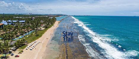 Apartamento | Praia | Na praia, areia branca