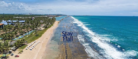 Apartamento | Praia | Na praia, areia branca