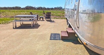 Mick Jagger Trailer - Mick Jagger Themed Airstream On Vineyard