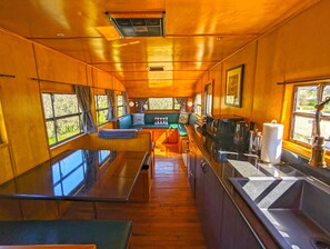 Microwave - Johnny Cash Trailer - Johnny Cash Themed Spartanette On Vineyard (Paso Robles)