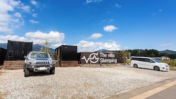 Overnattingsstedets uteområder