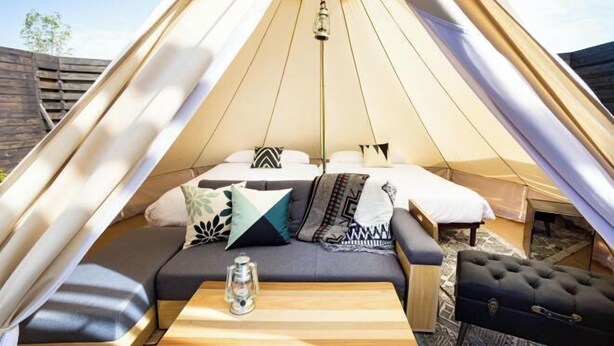 Unclassified image, 1 of 9, button - The Villa Glamping Kawaguchiko (Fujikawaguchiko)