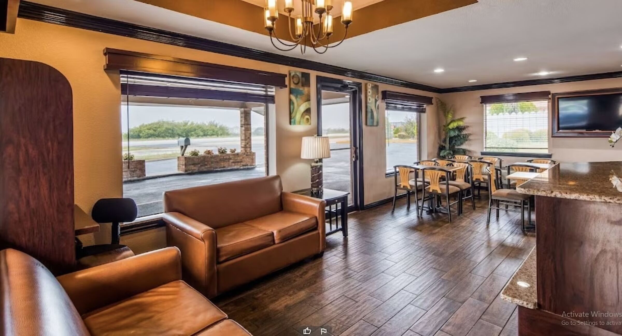 Unwind on plush seating while planning tomorrow’s adventures.