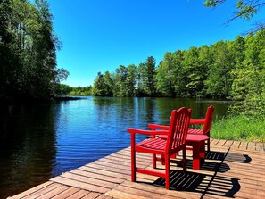 Property grounds - Nokomis Chain Home w/wd, firepit, dock, on trails (Tomahawk)
