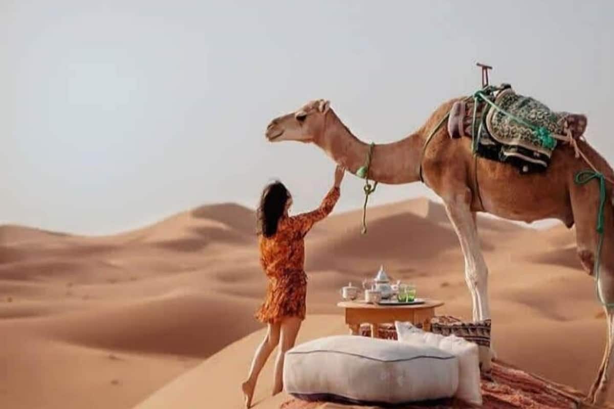 Habitación doble de lujo, balcón, vista al desierto | Wifi gratis