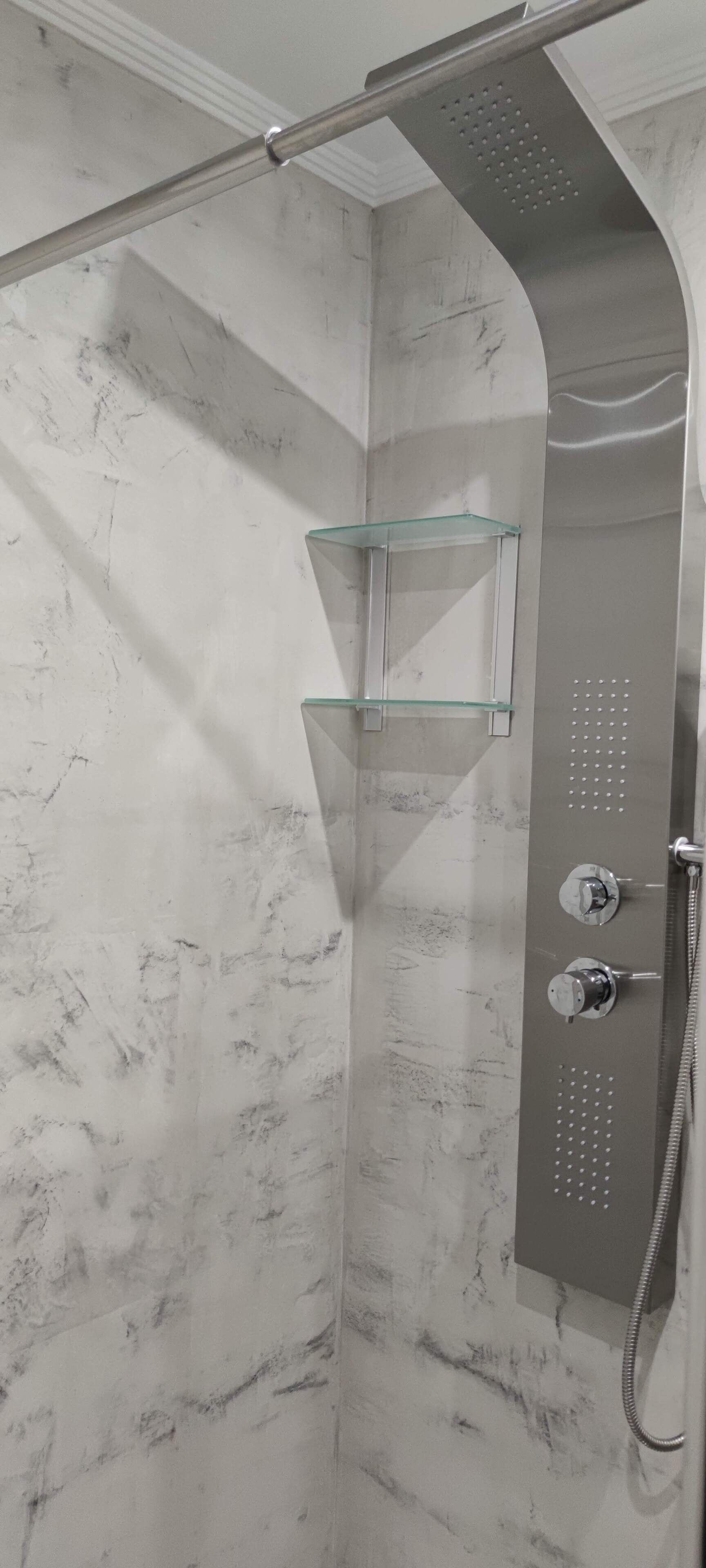 Regadera, amenidades de baño ecológicas, secadora de cabello, bidet 