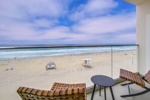 On the beach