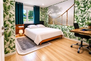 3 habitaciones, escritorio, wifi gratis y ropa de cama 