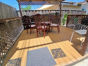 Outdoor dining - Private Room with Ensuite Bath - Separate Entrance and Exit! (San Jose)