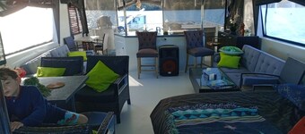 luxury floating penthouse Russell island 