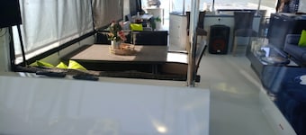luxury floating penthouse Russell island