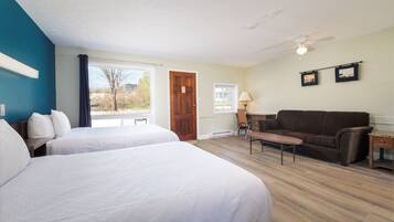 Free WiFi, bed sheets