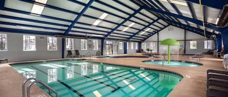 Piscine intérieure, piscine chauffée