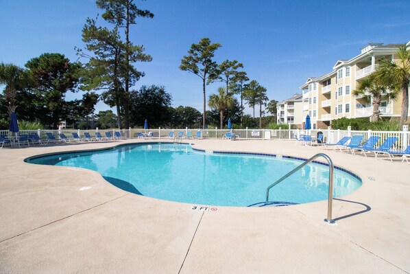 Indoor pool, a heated pool