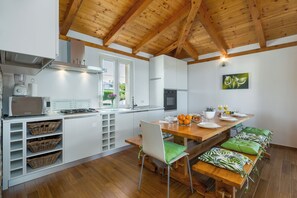 Fridge, microwave, oven, stovetop - Villa Vial (Istria - Kaštelir) (Kaštelir)