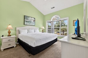 2 bedrooms, iron/ironing board, free WiFi, bed sheets - Myrtle Beach Golf Villa | Pool View | Blocks Away | Magnolia Place 4773-304 (Myrtle Beach)