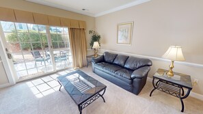 TV - Escape to Nature | Pool & Golf Views | Magnolia Pointe 4877-104 (Myrtle Beach)