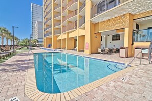 Indoor pool, a heated pool - Anderson Ocean Club 810, Myrtle Beach Vacation Rental w/ Ocean Views (Myrtle Beach)