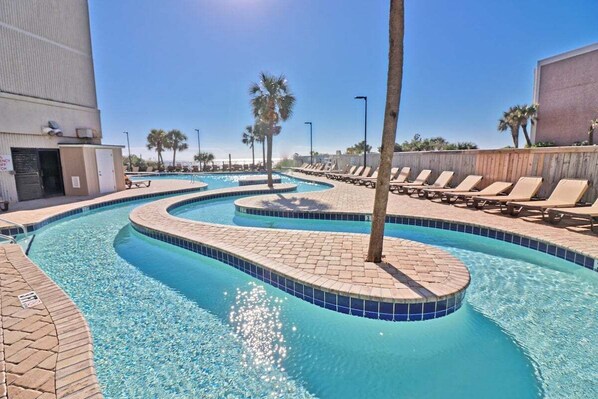 Indoor pool, a heated pool