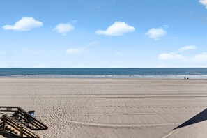 On the beach