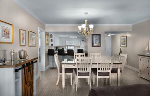 Dining - Brigadune 12F | Bliss by the Sea |Coastal Charm | Beach Access (Myrtle Beach)